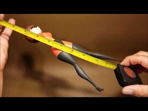 Disney Store Incredibles 2 Elastigirl Stretchy Figure Review