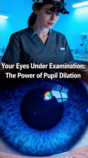 Why dilate the pupils? A nurse tells you the real reason.