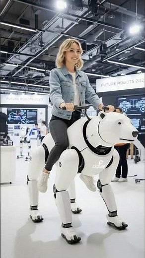 Riding the Future – Robot Polar Bear at Future Robots 2025