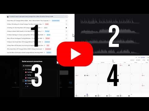 4 YouTube Tools That Save Me 20+ Hours a Week | YOUTUBE GROWTH for Busy People