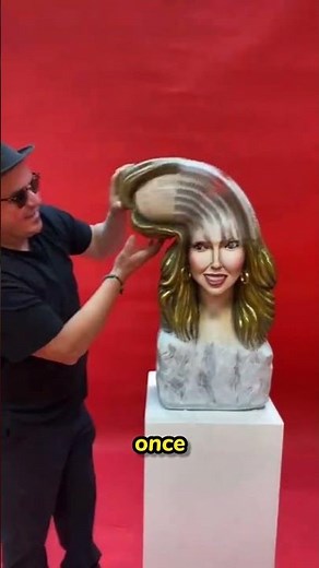 Carved entirely from paper layers—the detail is insane #papercarving #sculpture #satisfying