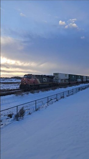 cn 2272 he moving to fast #cn #railway #train