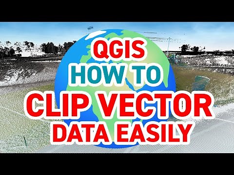 TUTORIAL QGIS | How to clip a vector layer using a polygon