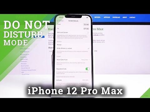 How to Activate DND Mode on iPhone 12 Pro Max – Mute Notifications