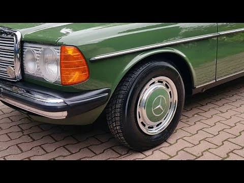 w123 Mercedes-Benz 200 the base petrol model of 1977
