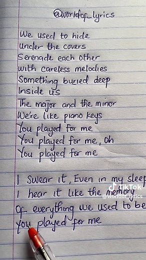 Play by Alan Walker — Handwritten Lyrics Breakdown