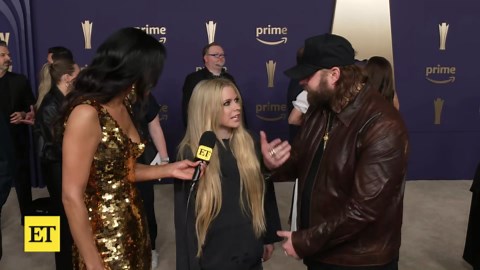 Watch Avril Lavigne and Nate Smith ROCK OUT on ACM Awards Stage!