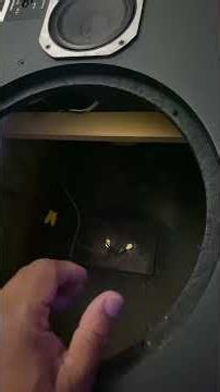 Modify your JBL L100- simple technique! #jbl #bookshelfspeakers #vintagestereo #speakerhifi
