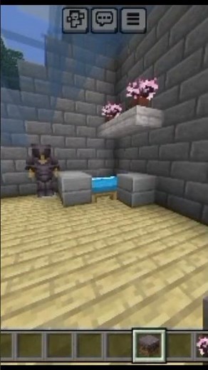 Building a cool Minecraft house step by step with decoration inside!