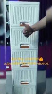 Multi storage drawer cabinet assembly Easy To Fit #ytshorts #theunboxroom #cabinate