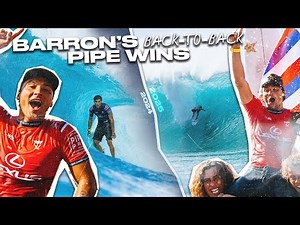 North Shore's Barron Mamiya's Back-to-Back Pipe Wins in '24 + '25