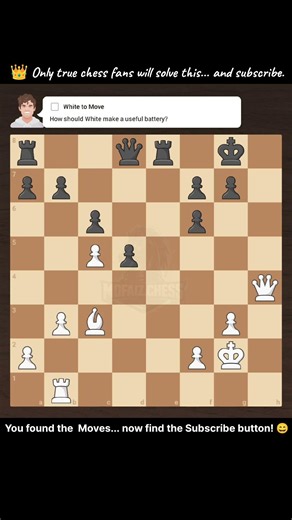 ♟️ The puzzle is free. The support is priceless. Subscribe! #chess #checkmate