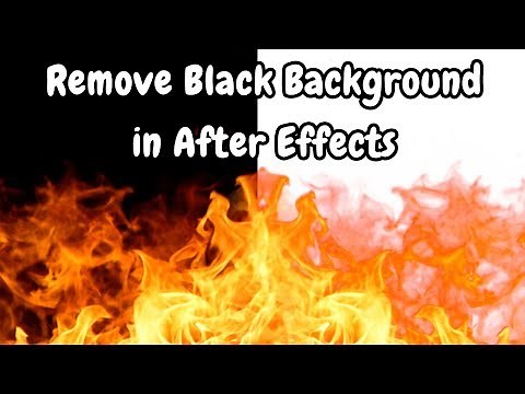 Remove Black Background in After Effects Quickly Keying Out Black