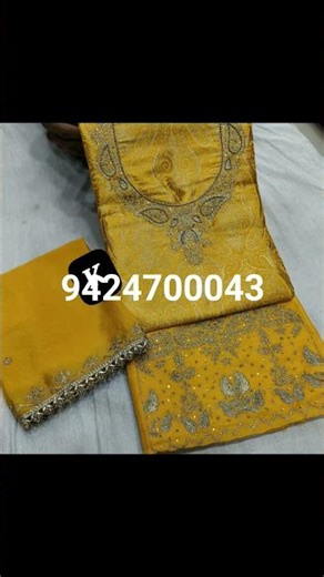 Zafira Silk embroidery designer suits