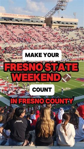 1.2K views |  Planning a weekend around a Fresno State Athletics football game? Make the most of it with a full 48-hour itinerary in Fresno. All stops on the list are only 5-10 minutes away from Valley Childrens Stadium.  Head to our website to plan your full game-day weekend and discover more things to do before and after kickoff: t.ly/YDikJ | Visit Fresno County | Facebook