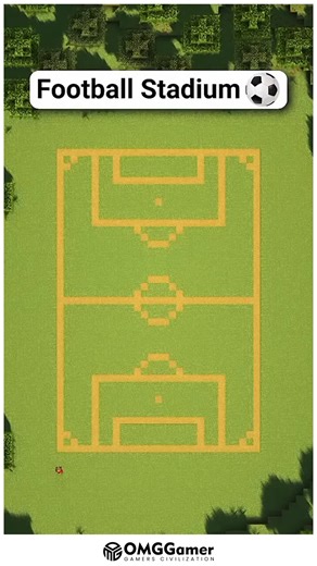 ⚽ Minecraft Football With Fun Pitch Design and Competitive Matchday Vibes 🏟️ ✨ Build a simple football setup using wool for the field, goals, and clear boundary lines. Add seating, scoreboards, and lighting to make it perfect for multiplayer fun, mini-games, or server events. 📣💡 #MinecraftFootball #MiniGame #SportsBuild #MinecraftIdeas #FunGameplay