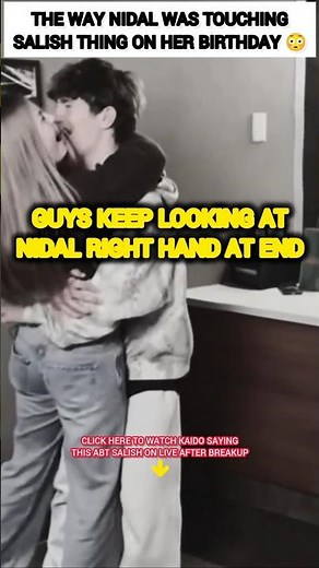 The WAY Nidal Wonder was TOUCHING Salish Matter thing on her 16th birthday?😳#shorts #trending #viral