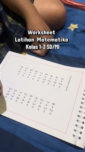 Worksheet Latihan Matematika
