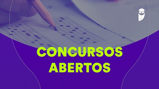 Concursos Abertos: milhares de vagas e inicial até R$ 32 mil