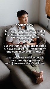 WARNING: AI is not the enemy, but your competitor who uses it might be! Stay ahead of the game! Learn how to harness AI power in just 5 minutes a day for FREE. Join 1,000,000 readers now and upgrade your skills today! | The Rundown