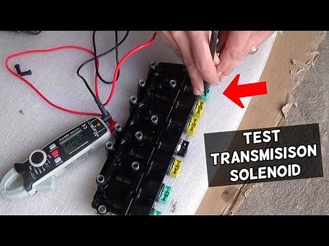 HOW TO TEST TRANSMISSION SOLENOID ON CHEVROLET CRUZE, CHEVY CRUZE
