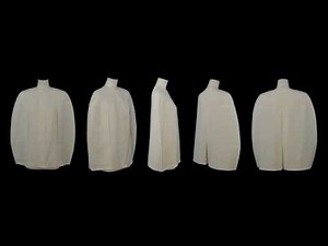 Draping of drop shoulder cape body