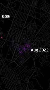 29K views · 474 reactions | Nasa shows how a war zone faded from space. https://bbc.in/3TmguSG | BBC News | Facebook