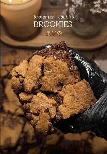 Delicious Brookies Recipe: Brownie and Cookie Combination