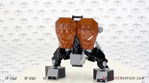 COLE's EARTH MECH - Custom Lego Ninjago 70723 70500 Stop Motion Review