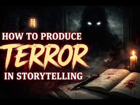 How to produce TERROR in story telling👻☠
