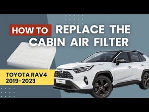 How to replace cabin air filter | Toyota RAV4 2019-2013 | Easy DIY guide