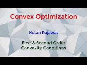 First and Second Order Conditions for Convexity