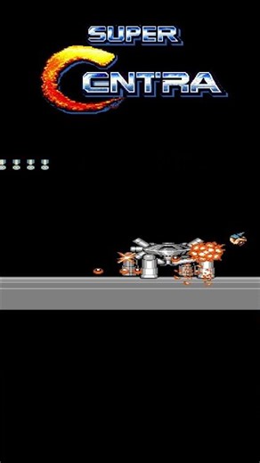 Super Contra Stage 3 Full Gameplay 🔥 | NES Retro Game #shorts