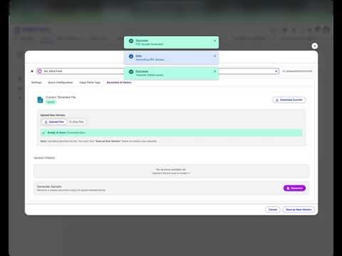 Portwood DocGen - Automating Bright Future's Document Generation in Salesforce
