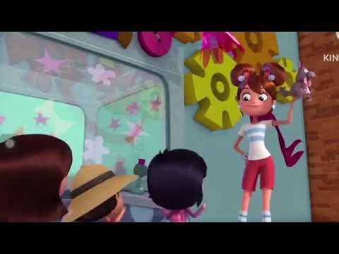 Puppy dog Pals design a dog kids cheering slow motion