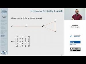 Network Theory & I/O Modeling | Module 3.5 – Graph Analysis: Eigenvector Centrality