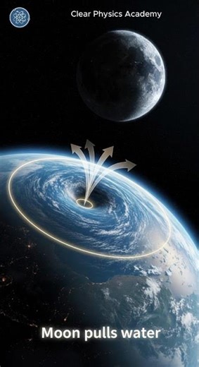 Tides Explained 🌊🌕 | How the Moon Controls Oceans