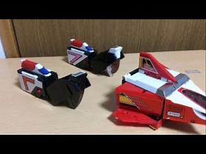 [Angry Robot] Chojin Sentai Jetman Episode 6 Combines with Jet Icarus to form the Scram Wing! Rec...