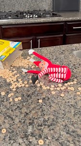 Busted! 🤣 #elfontheshelfideas #elfontheshelf #elfonashelf | Kyle & Mistie Knight