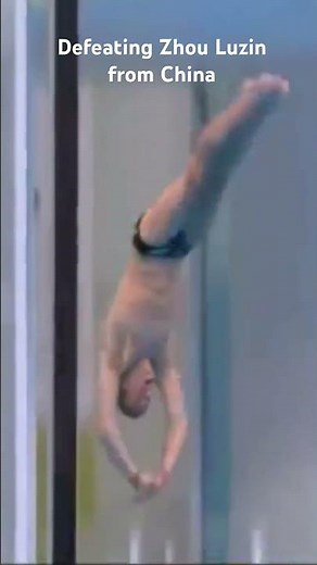 So… where is the splash - Matthew Mictcham Australia #shorts #diving