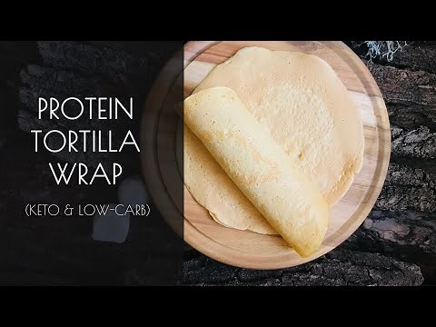High-Protein Tortilla Wrap (Low-Carb, Gluten-Free & Keto-Friendly)