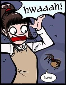 Spiders Are Scary - TV Tropes