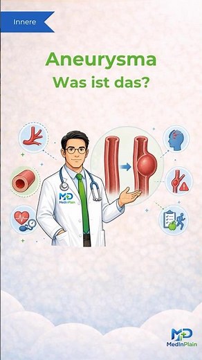 Was ist ein Aneurysma? Einfach erklärt 🫀