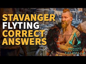 Flyting Correct Answers Assassin's Creed Valhalla Stavanger