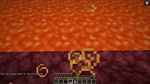 a neat little trick/glitch to see in lava