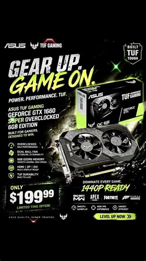 Powerful Graphics Card for Smooth Gameplay ⚡ Great for High FPS Gaming & Streaming 💻