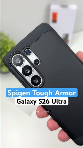 Spigen Tough Armor with MagSafe Case for Samsung Galaxy S26 Ultra Unboxing