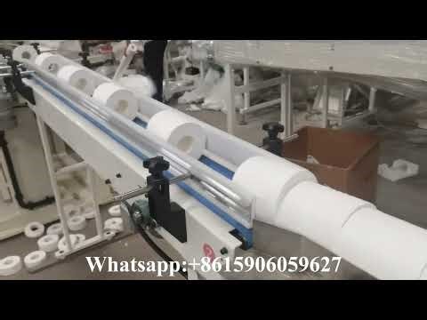 Automatic Toilet Tissue Paper Band Saw Cutting Machine Production Line