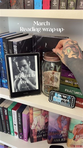 March’s reading wrap-up ❤️ #whatiread #mmromancebooks #darkromance | reading