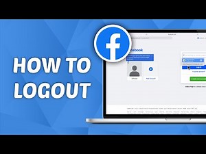 How to Logout Facebook on Laptop or PC
